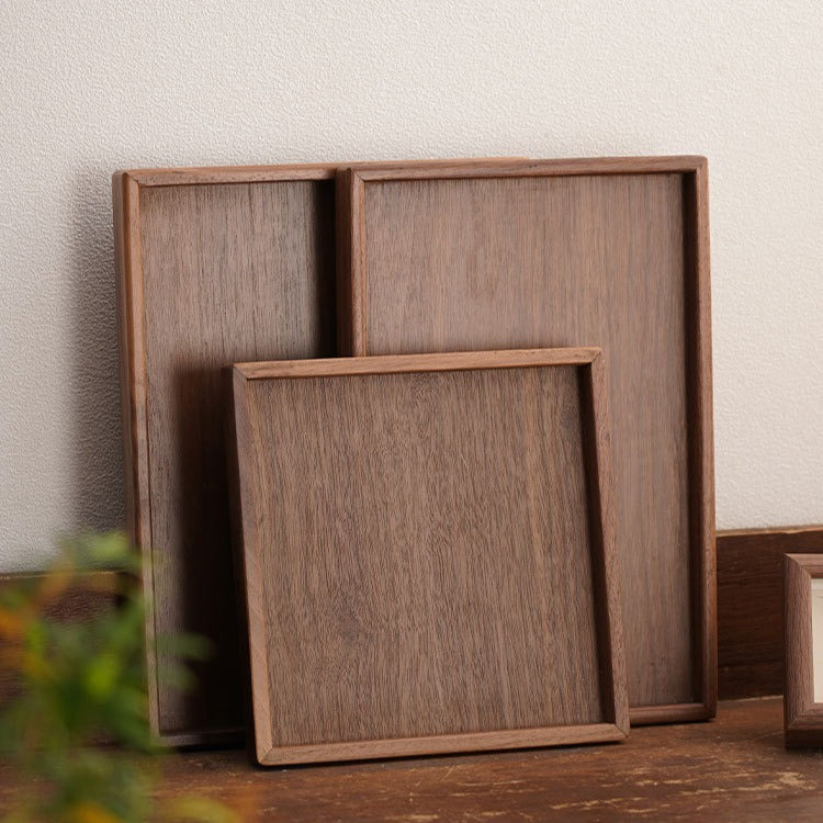 Minimalist Walnut Tray