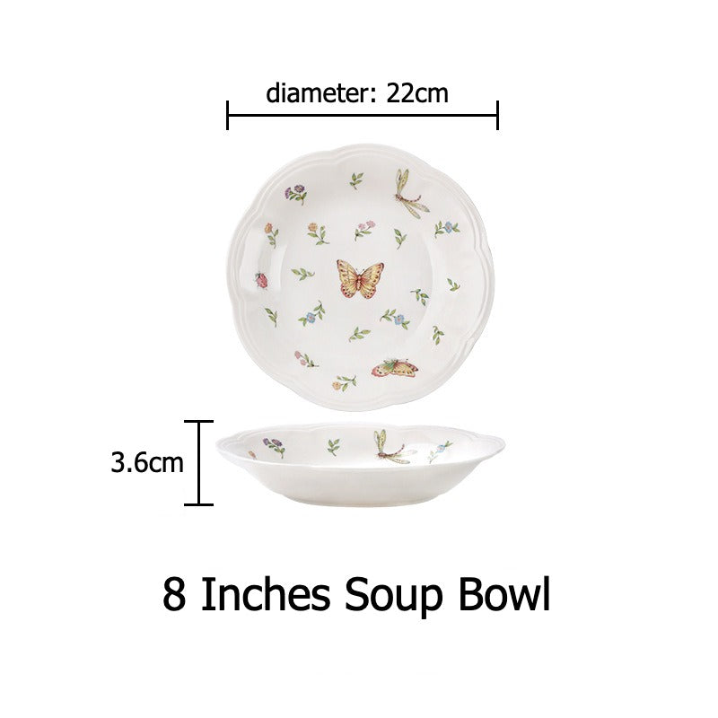 Vintage Butterfly Dining Collection