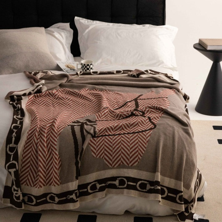 Steed Silhouette Throw