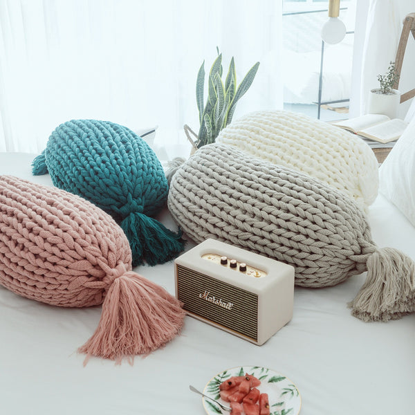 Candy Knit Cushion