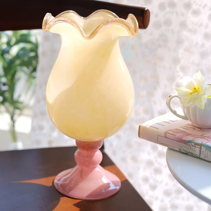 Tulip Glass Vase
