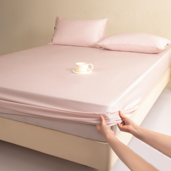 Water Colour Lyocell Fitted Sheet