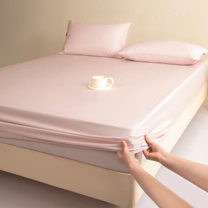 Water Colour Lyocell Fitted Sheet
