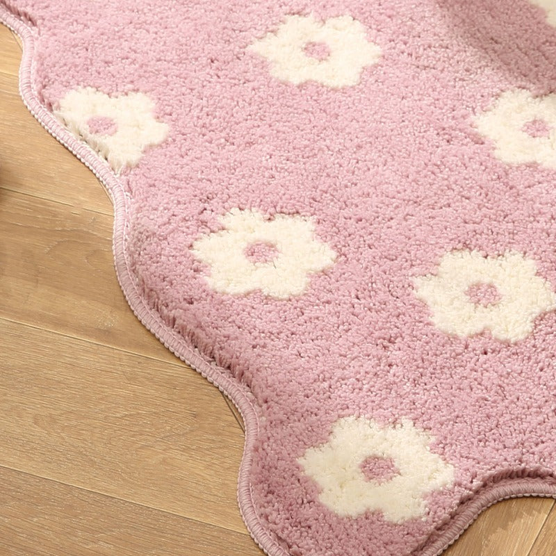 Pink Daisy Sea Rug