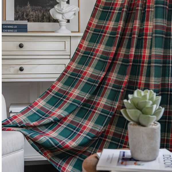 Rural Tartan Curtain