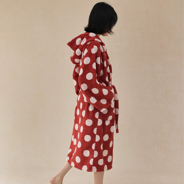Vintage Polka Dots Bathrobe Unisex Collection
