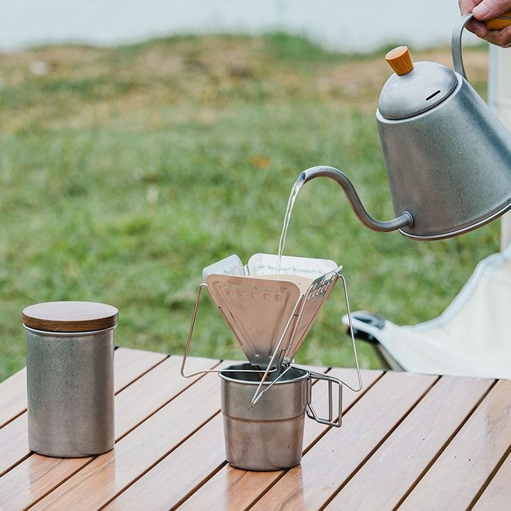Retro Metal Drip Kettle