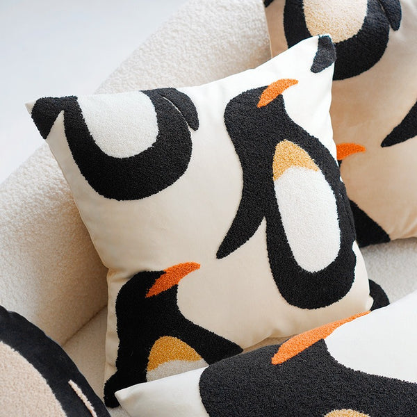 Penguin Parade Cushion