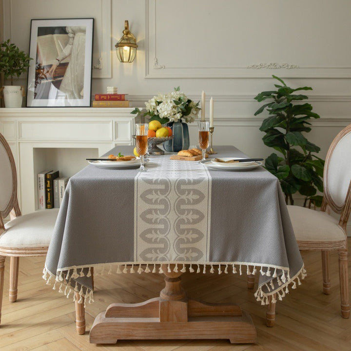 Anna Stripe Tablecloth