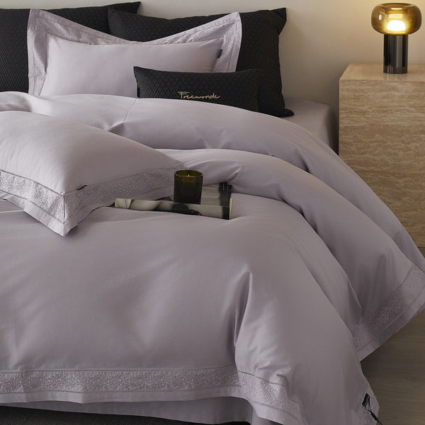 Silky Sateen Foliage Bedding Set