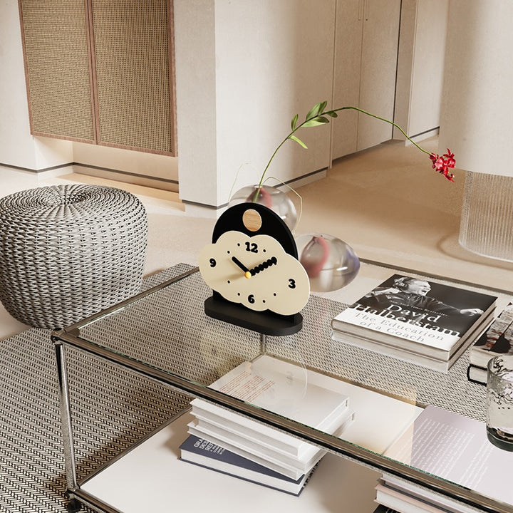 Fluffy Cloud Desk Clock