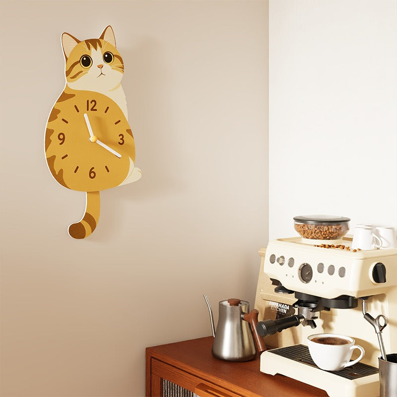 Wagging Tail Wall Clock