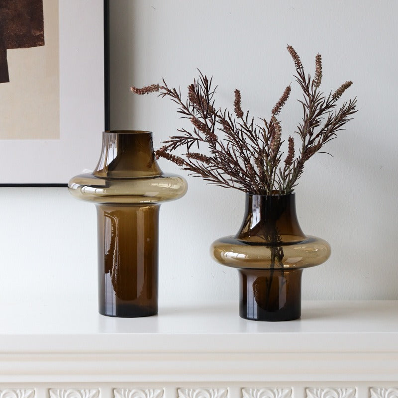Sleek Line Glass Vase Collection