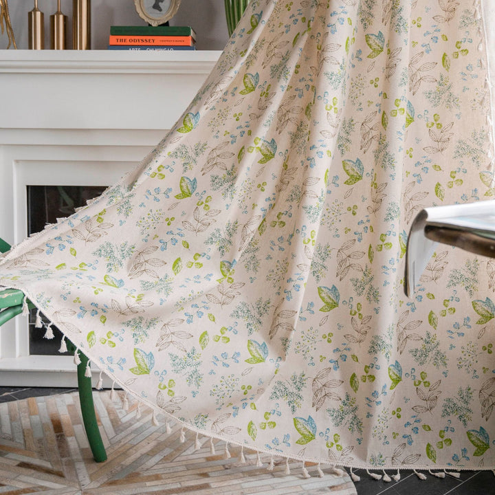 Fancy Leaves Curtain