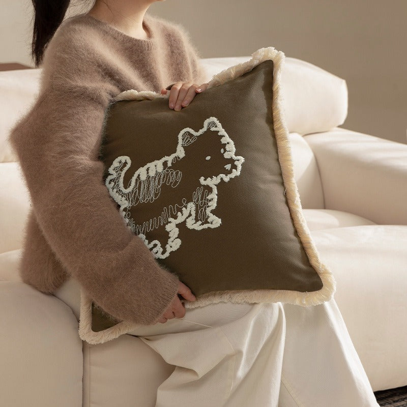 Sketchy Pup Cushion