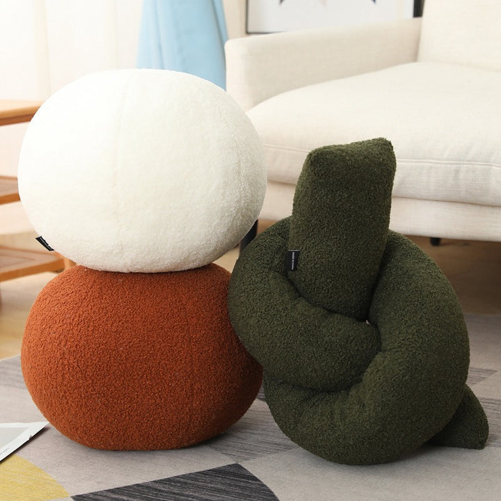 Cute Ball Plush Cushion