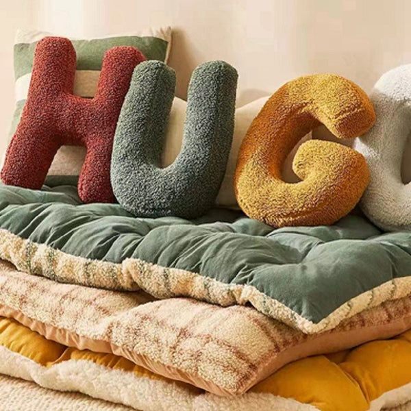 Line-Up Letter Cushion Collection