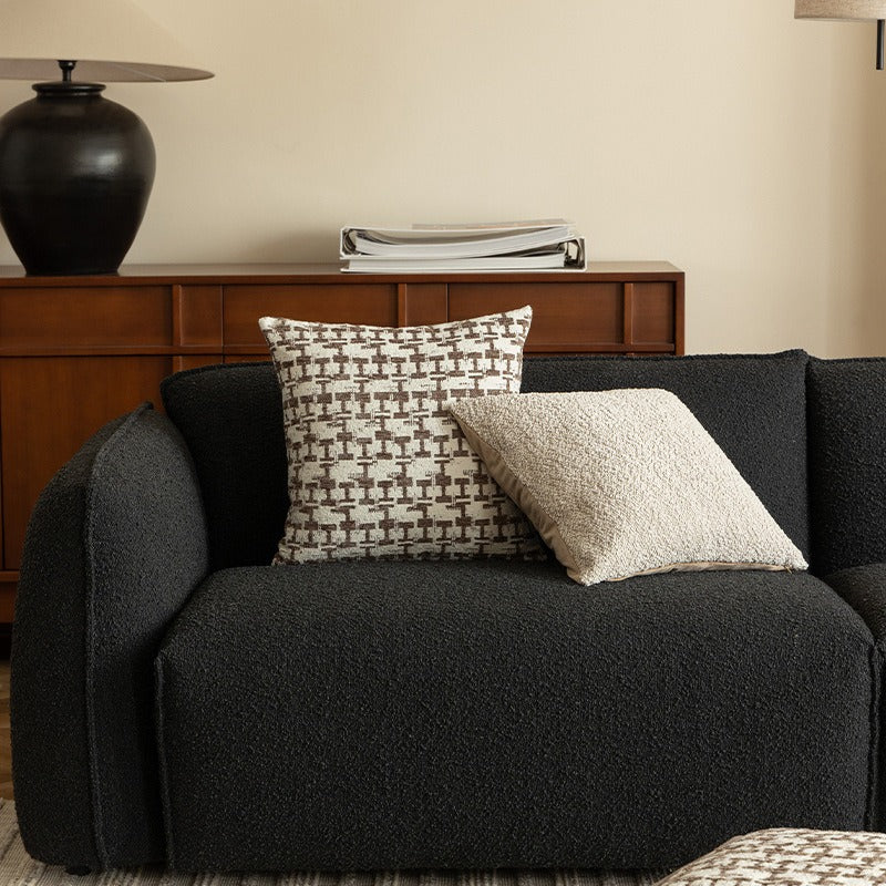 Earthy Grid Cushion