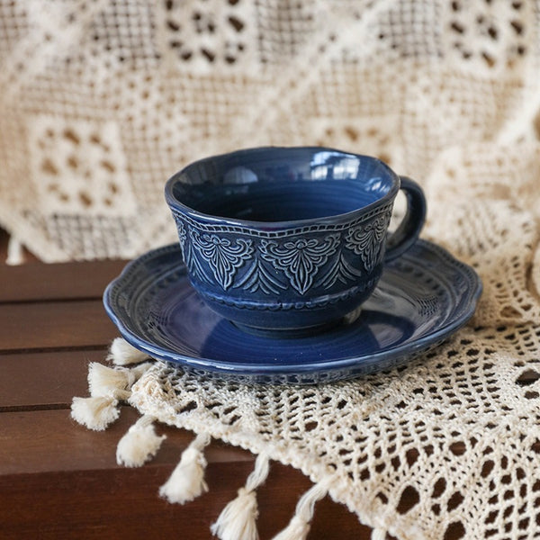 Blue Mystery Tea Cup Set