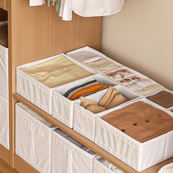 Hanna White Foldable Organiser Collection