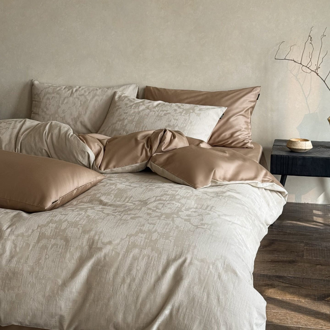 Dawn Peony Mist Bedding Set