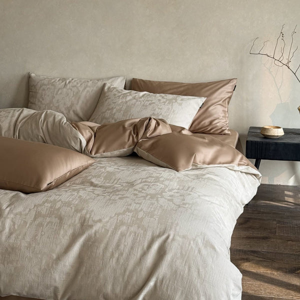 Dawn Peony Mist Bedding Set