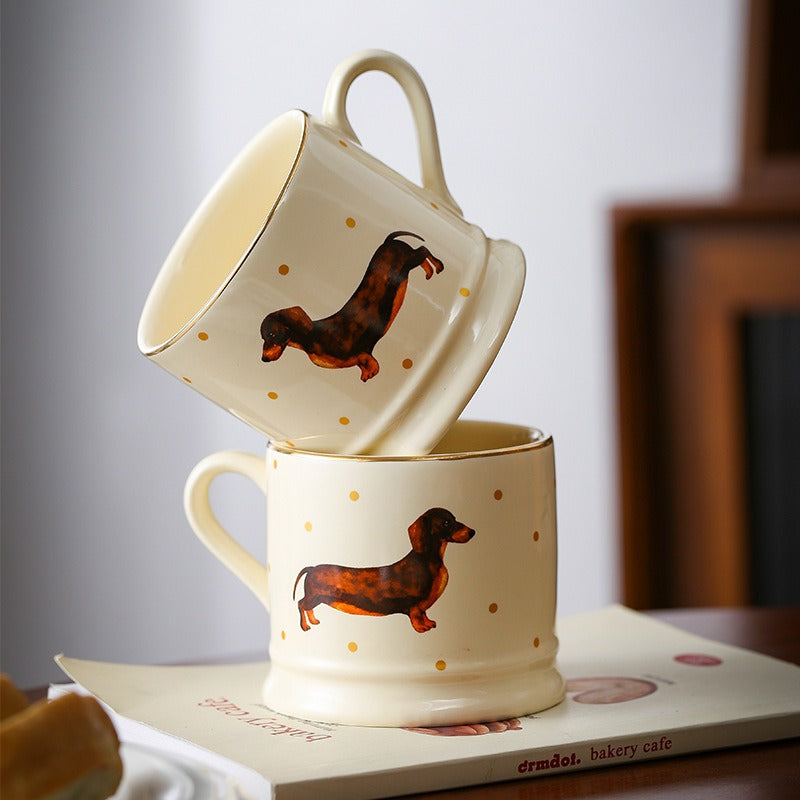 Sausage Dog Spot Mug