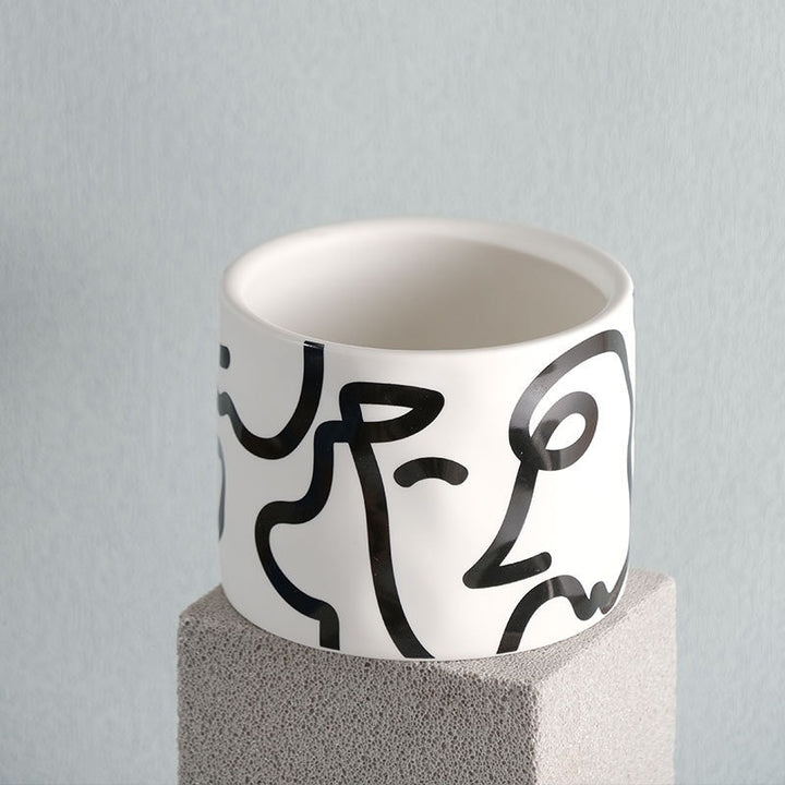 Abstract Graffiti Tea Cup Collection