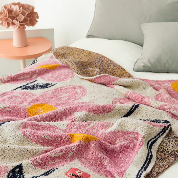 Pink Paradise Throw