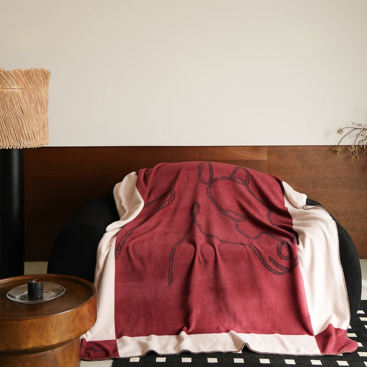 Chained Horse Throw