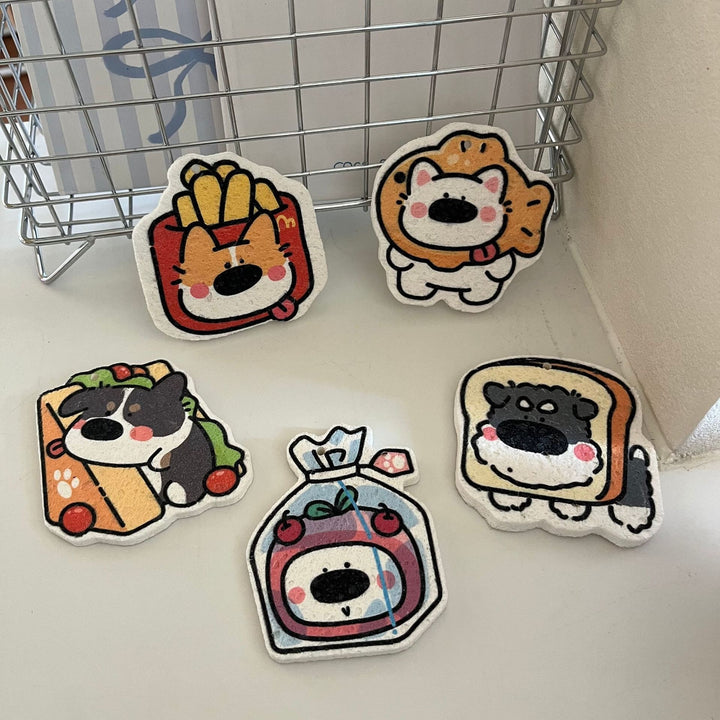 Foodie Puppy Dish Sponge Set