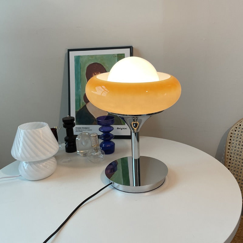 Vintage Egg Tart Table Lamp