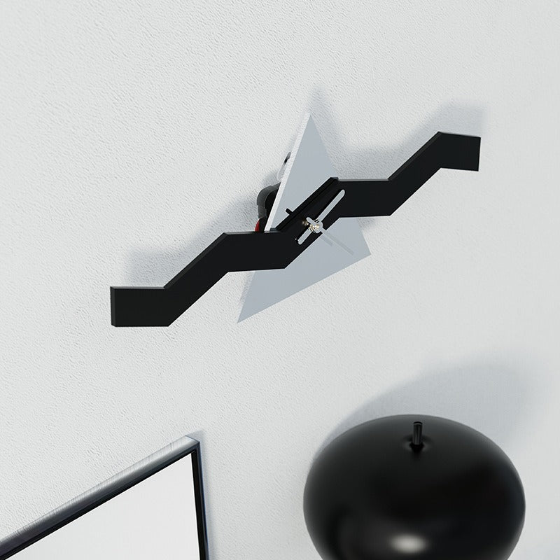 Deconstructed Zigzag Wall Clock