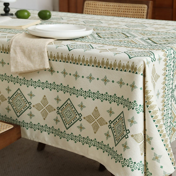 Meadow Dream Geometric Tablecloth