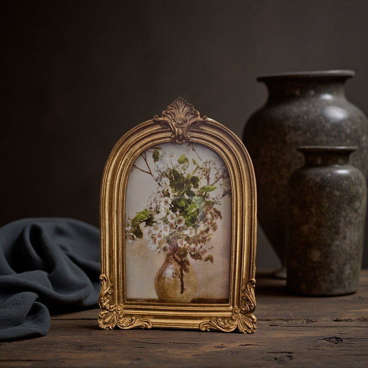 Golden Arch Ornate Frame Set