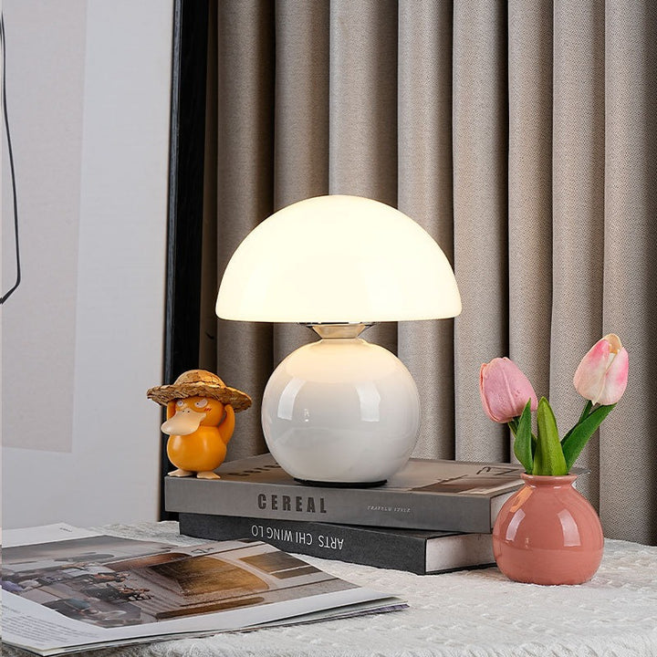 Whimsical Mushroom Lamp