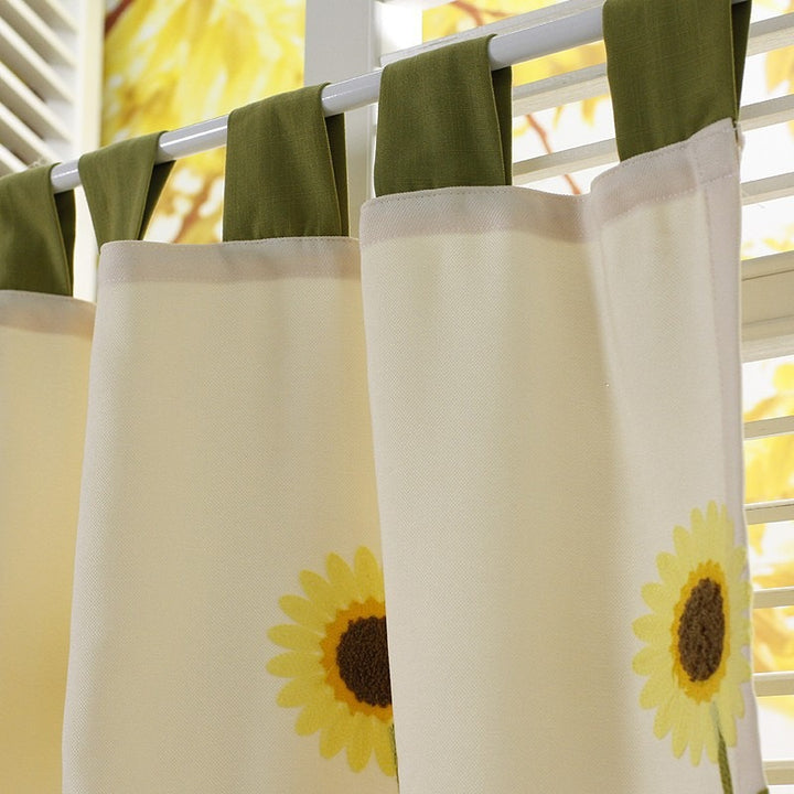 Sunflower Cabinet Curtain
