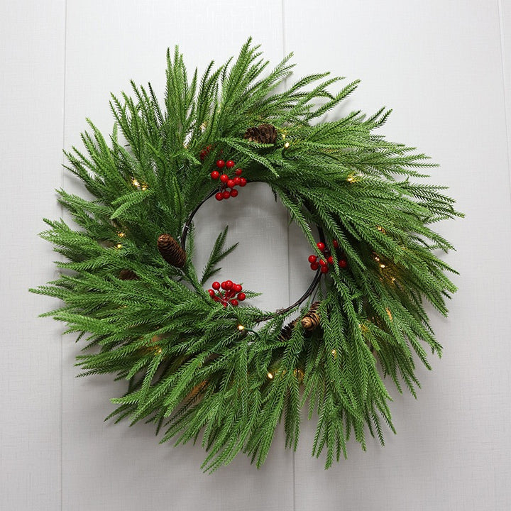 Pinecone and Pine Garland
