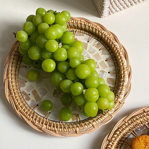 Garland Rattan Shell Tray