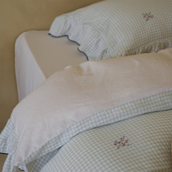 Summer Floral Basket Bedding Set