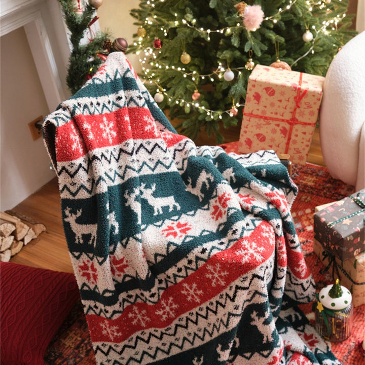 Warm Christmas Night Blanket