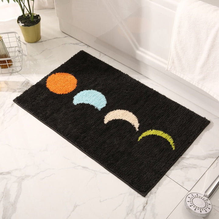Moon Phase Stroll Bath Mat