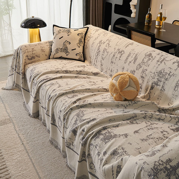 Ethereal Grey Sofa Cover