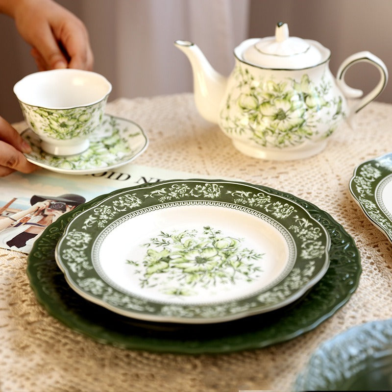 Green Garden Dinnerware