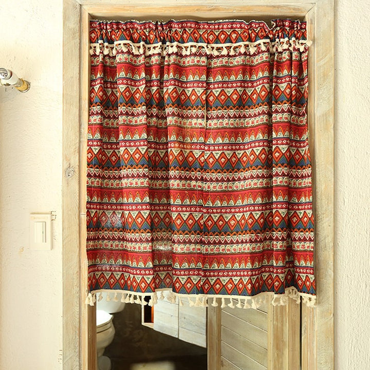 Boho Vibe Cabinet Curtain