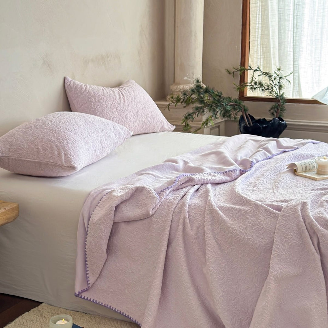 Peach Begonia Blanket