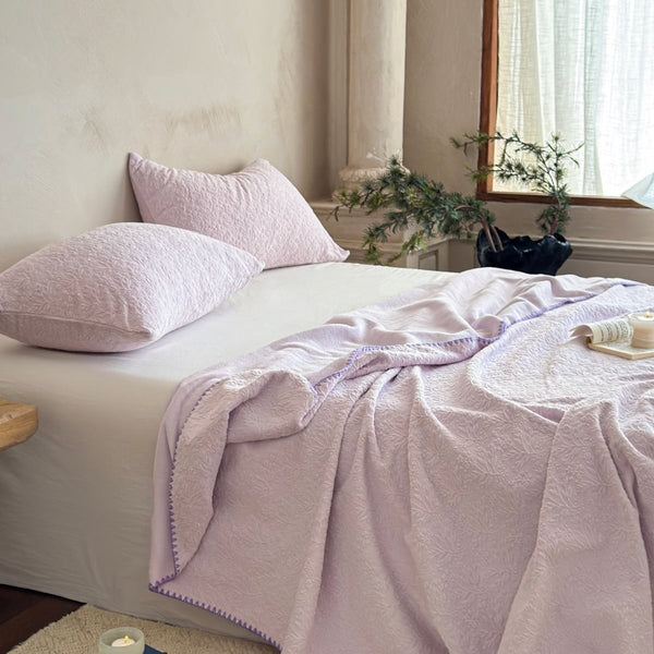 Peach Begonia Blanket