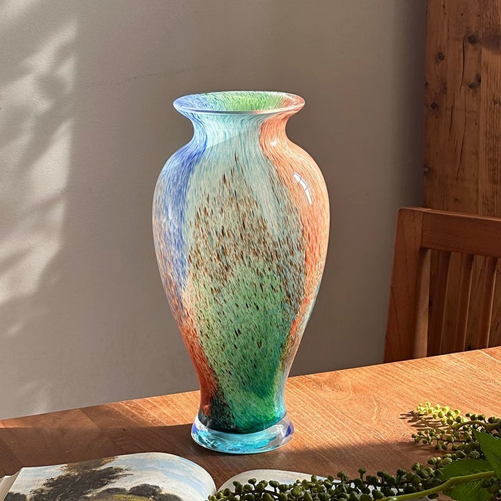 Rainbow Dream Glass Vase