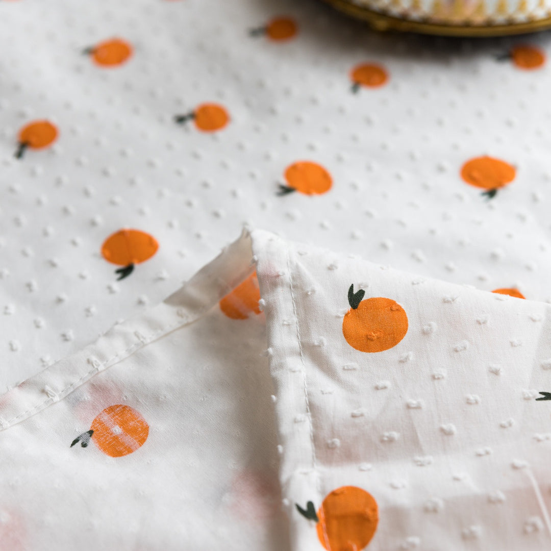 Orange Fun Table Cloth