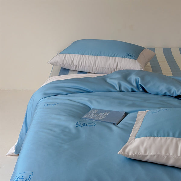 Blue Nap Puppy Bedding Set